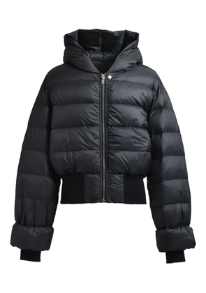 Rick Owens hooded puffer jacket - Black