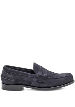 Church's suede loafers - Blue