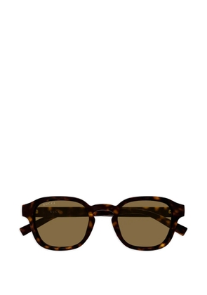 Gucci Eyewear round sunglasses - Brown