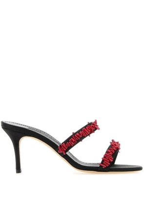 Manolo Blahnik 70mm Clorettenu sandals - Red
