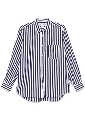 Comme Des Garçons Shirt striped shirt - Blue