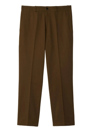 Burberry cotton trousers - Brown