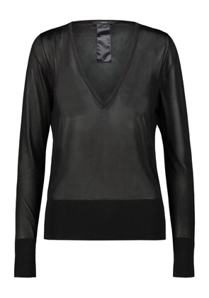 SAPIO N21 V-neck sweater - Black