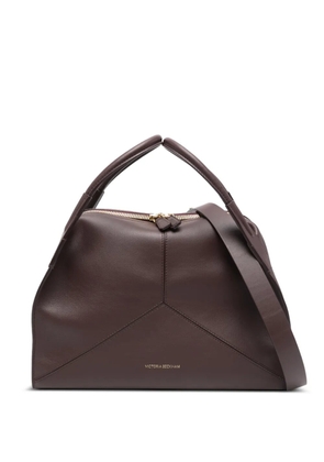 Victoria Beckham plié leather tote bag - Red