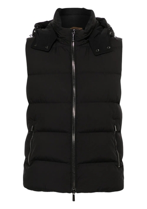 Moorer Fire-Skt padded gilet - Black