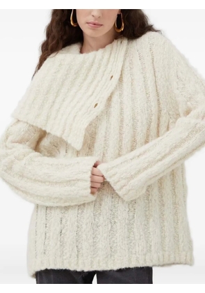 lovechild ribbed knit sweater - Neutrals