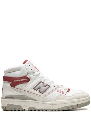 New Balance 650 high-top sneakers - White
