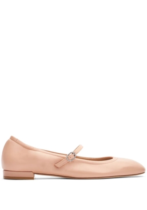 Stuart Weitzman Goldie ballerina shoes - Neutrals