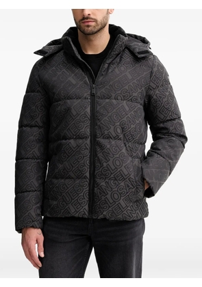 GUESS USA logo puffer jacket - Grey