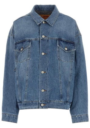 Magliano drop shoulder denim jacket - Blue
