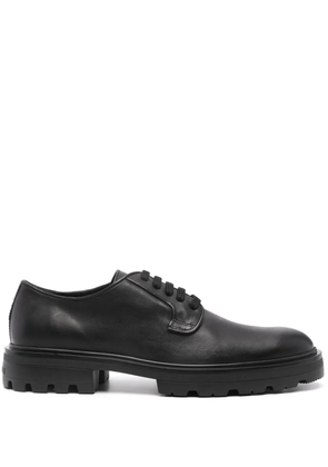 Hogan leather derby shoes - Black