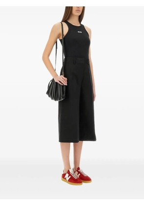 MSGM pleated shorts - Black