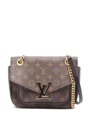 Louis Vuitton Pre-Owned 2021 Passy monogram shoulder bag - Brown