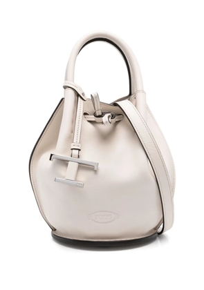 Tod's mini Buz bucket bag - Neutrals