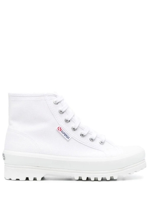 Superga high-top lace-up sneakers - White