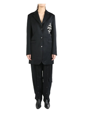 Simone Rocha crystal-embellished jacket - Black