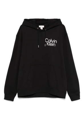 Calvin Klein Jeans logo-print hoodie - Black