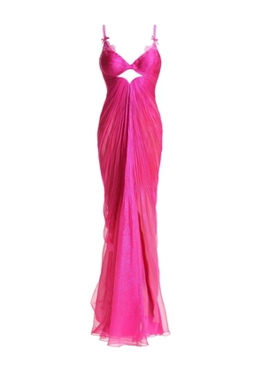 Maria Lucia Hohan Quiana cut-out dress - Pink