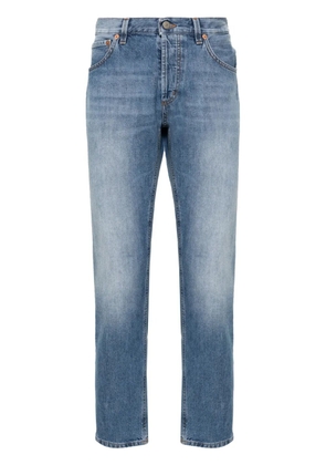 DONDUP Brighton mid-rise tapered jeans - Blue