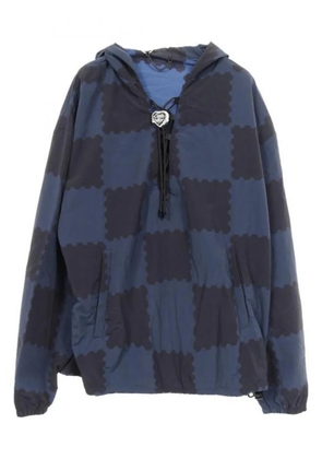 Louis Vuitton Pre-Owned Damier lace windbreaker - Blue