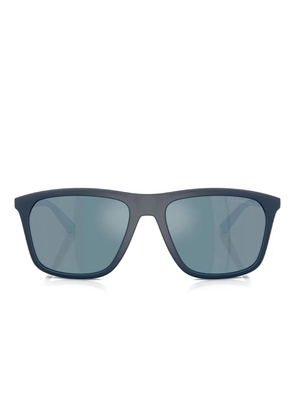 Emporio Armani square sunglasses - Blue