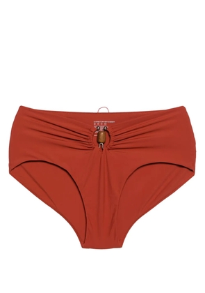 Christopher Esber Crystal Orbit swim briefs - Brown