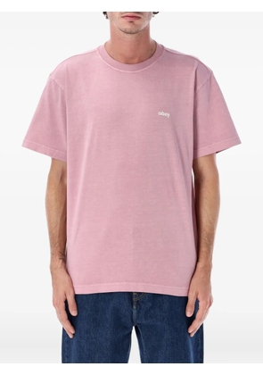 Obey logo T-shirt - Pink