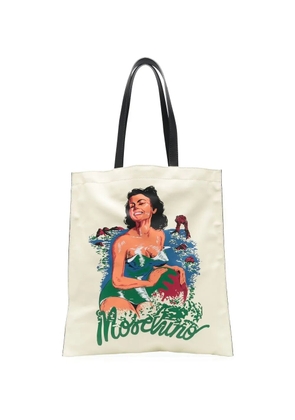 Moschino illustration-print tote bag - Yellow