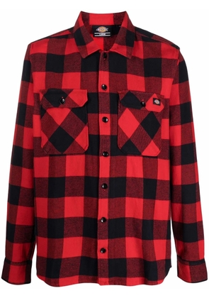 Dickies Construct checked cotton shirt - Red