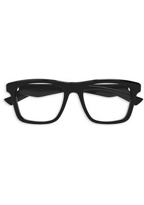 Alexander McQueen Eyewear square-frame glasses - Black