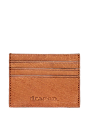 DRAGON DIFFUSION leather cardholder - Brown