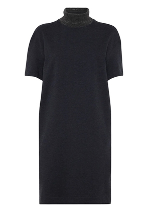 Brunello Cucinelli chain link-detail dress - Black
