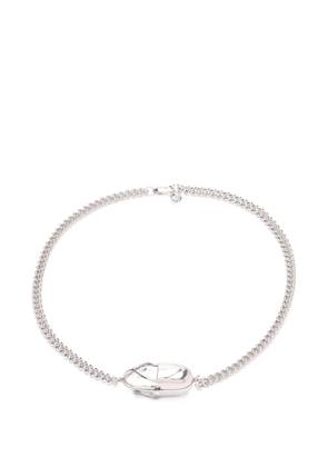 Capsule Eleven Capsule Crystal clear quartz necklace - Silver