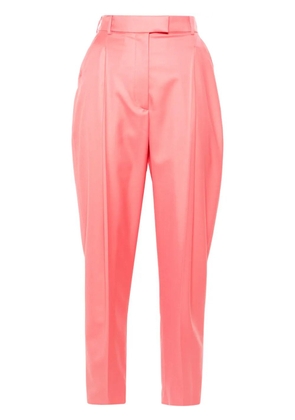 Alexander McQueen pleat-detail trousers - Pink