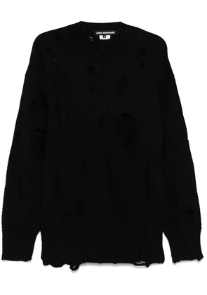 Junya Watanabe distressed jumper - Black