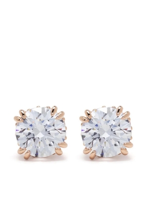 Swarovski Stilla stud earrings - White