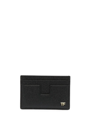 TOM FORD small grained-leather card holder - Black