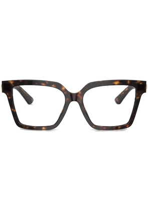 Dolce & Gabbana Eyewear square-frame glasses - Brown