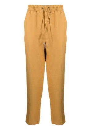 ETRO drawstring-waist cropped trousers - Brown