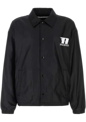 Alexander Wang logo-print jacket - Black