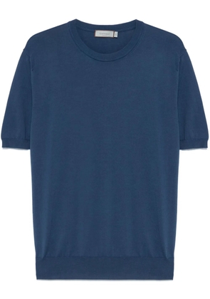 Canali cotton T-shirt - Blue