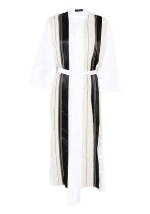 JOSEPH Mederic midi dress - White