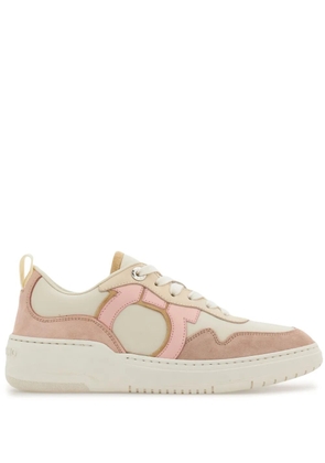 Ferragamo Gancini lace-up sneakers - Pink