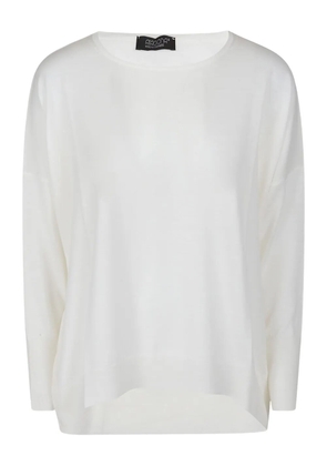 Aragona wool jumper - White