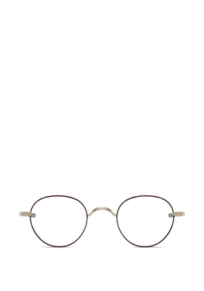 Oliver Peoples Kinston round-frame glasses - Brown