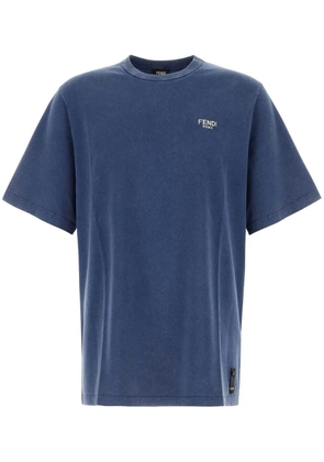 FENDI cotton T-shirt - Blue