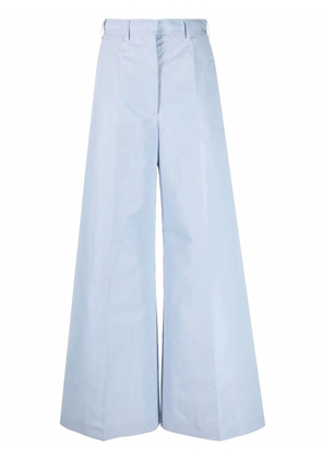 Stella McCartney high-waisted wide-leg trousers - Blue