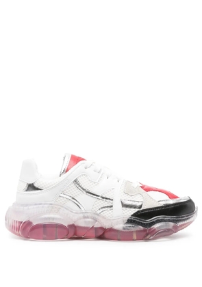 Moschino chunky lace-up sneakers - White