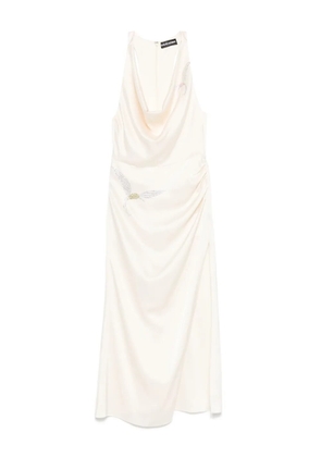 David Koma sleeveless dress - Neutrals