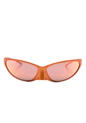 Balenciaga Eyewear 4G Cat sunglasses - Orange